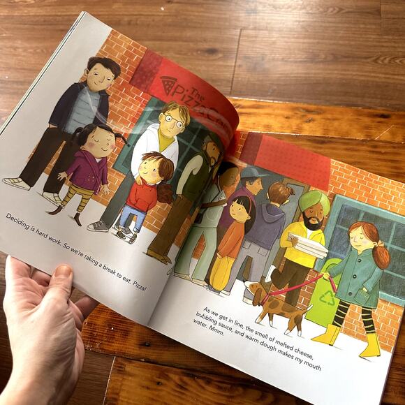 PJ Library Mitzvah Pizza Jewish Paperback Book - Picture 5 of 9